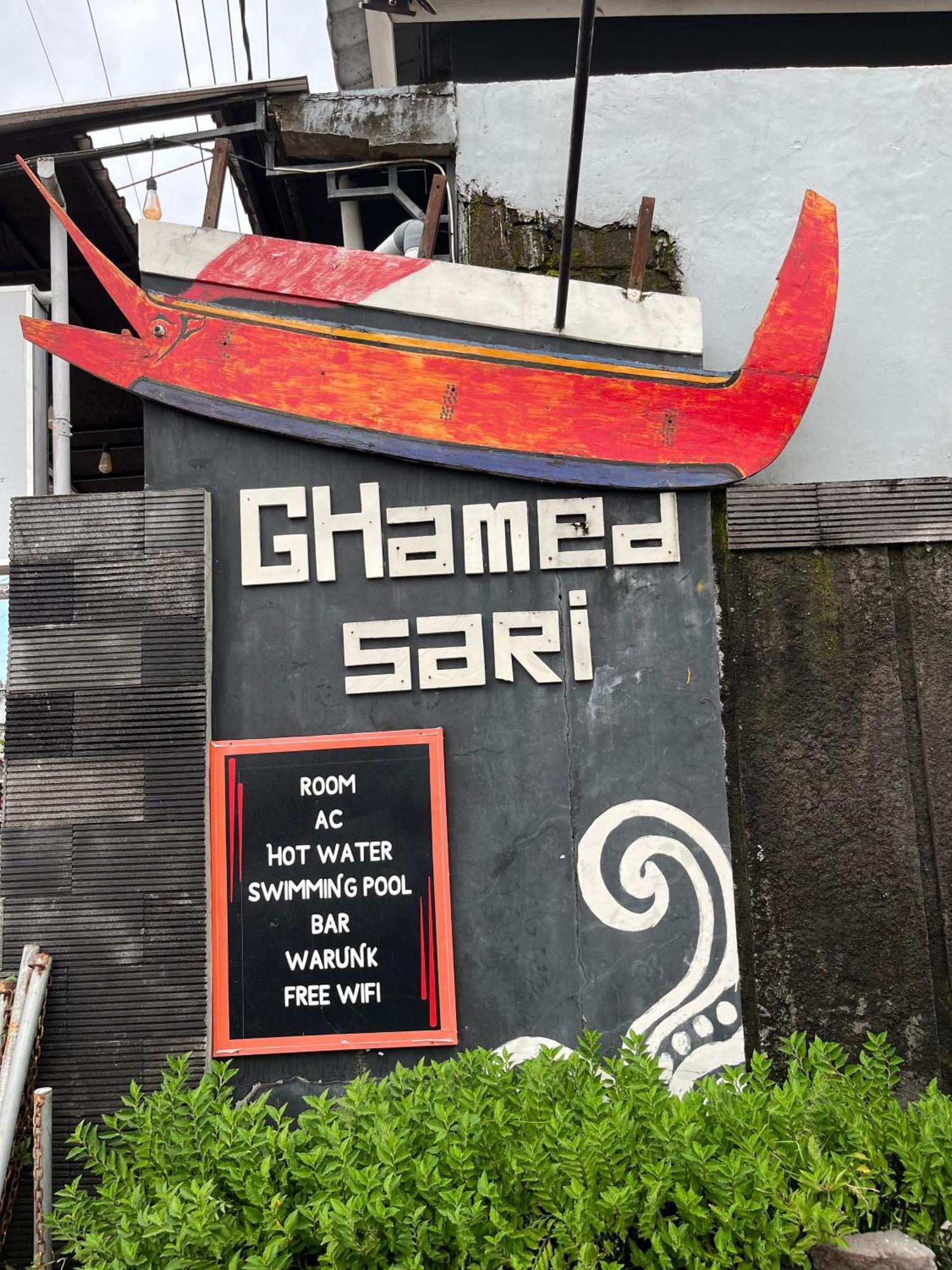 Ghamed Sari Otel Dış mekan fotoğraf